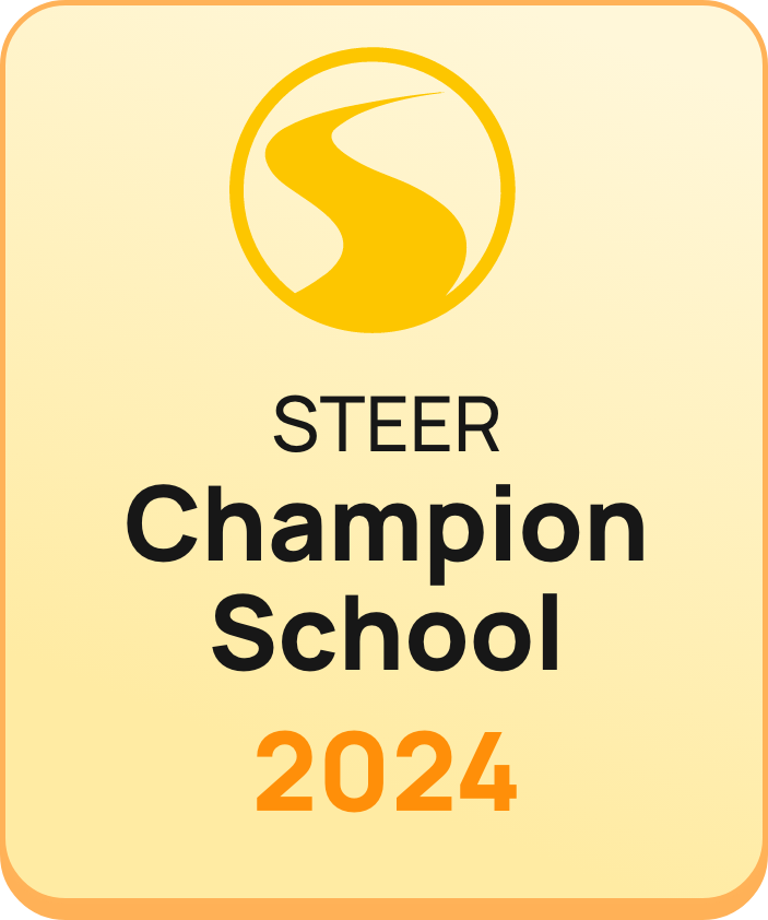 STEER CHAMPION SCHOOL  logo